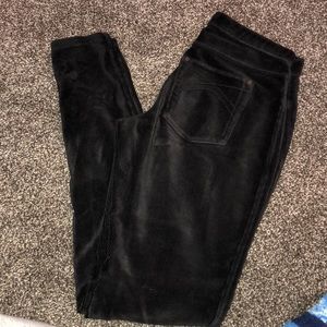 Black Corduroy Jeggings